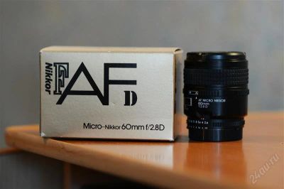 Лот: 6312258. Фото: 1. Nikon AF Micro Nikkor 60mm 1:2... Объективы