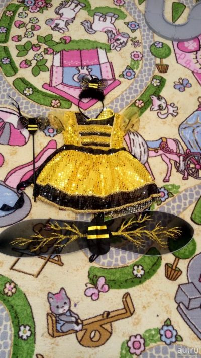 Лот: 13606138. Фото: 1. Карнавальный костюм "пчелка". Детские карнавальные, праздничные костюмы