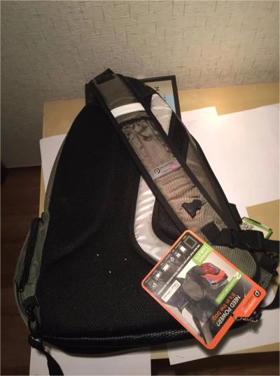 Лот: 7242548. Фото: 1. Sling power bag (зеленая). Сумка... Сумки, рюкзаки