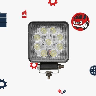 Лот: 18857312. Фото: 1. Фара LED SolarX Atlas 18W 9 OSRAM... Оптика и освещение