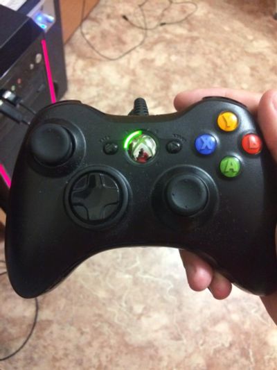 Лот: 9821791. Фото: 1. Геймпад XBOX 360 Проводной (Оригинальный... Рули, джойстики