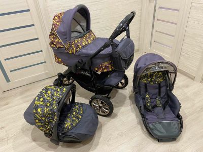 Лот: 15511184. Фото: 1. Коляска aviator 3 в 1. Коляски
