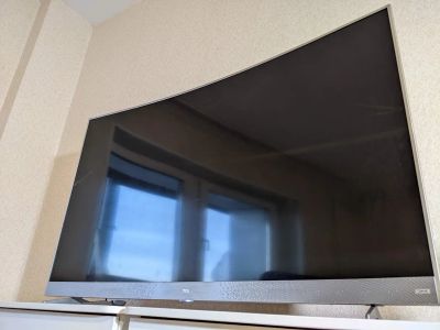 Лот: 21005989. Фото: 1. 4K UHD Изогнутый телевизор 55... Телевизоры