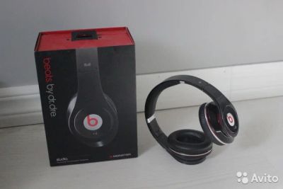 Лот: 6083513. Фото: 1. Наушники monster beats by dr... Наушники, гарнитуры