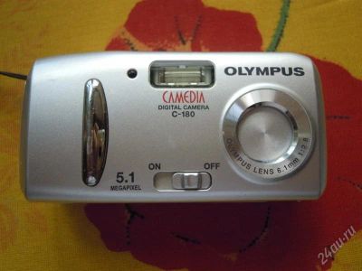Лот: 2052365. Фото: 1. Цифровой фотоаппарат Olympus C-180. Цифровые компактные