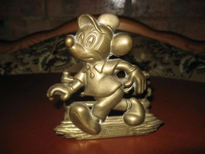 Лот: 7774631. Фото: 1. Салфетница бронза литьё Walt Disney... Предметы сервировки