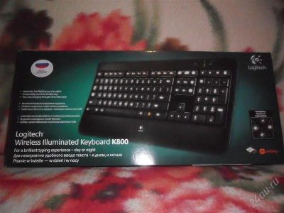 Лот: 1837050. Фото: 1. Клавиатура Logitech Wireless Illuminated... Клавиатуры и мыши