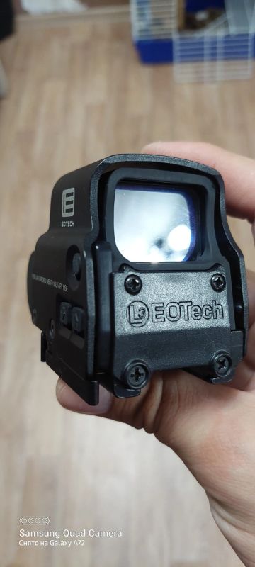Лот: 19388051. Фото: 1. Коллиматор eotech реплика грамотная. Аксессуары, запчасти, тюнинг оружия