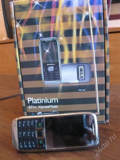 Лот: 136228. Фото: 1. Platinum E71x XpressMusic Tv... Кнопочные мобильные телефоны