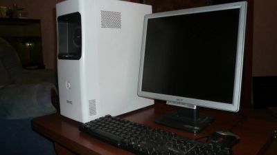 Лот: 3997493. Фото: 1. Компьютер с монитором Acer (продаю... Компьютеры в сборе