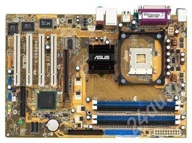 Лот: 262551. Фото: 1. ASUS P4P800-X Socket 478 Неисправна... Материнские платы