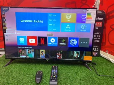 Лот: 20837858. Фото: 1. Телевизор Smart TV UHD Wi-fi 32... Телевизоры