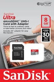 Лот: 7292452. Фото: 1. Карта памяти MicroSDHC SanDisk... Карты памяти