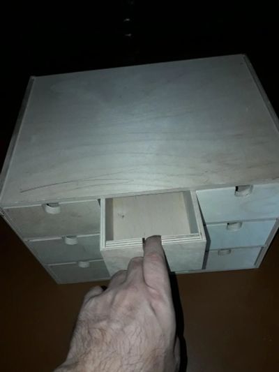 Лот: 10415840. Фото: 1. Мини-комод с 9 ящиками (Ikea... Другое (мебель)