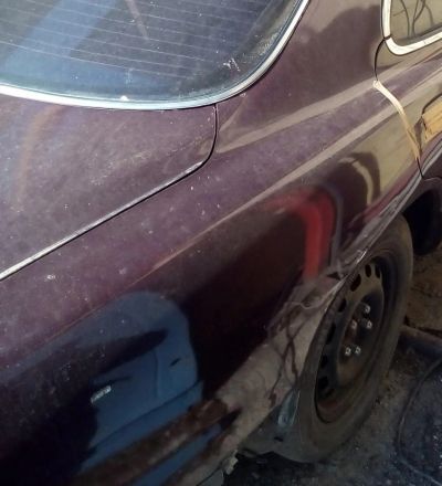 Лот: 7430462. Фото: 1. Крыло правое заднее Mazda Sentia. Кузов