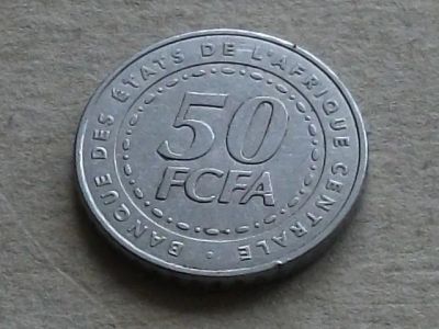 Лот: 19311280. Фото: 1. Монета 50 франк Центральная Африка... Африка