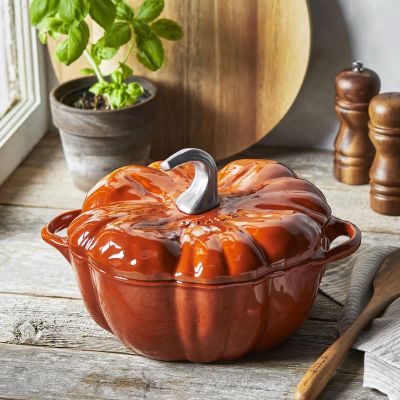 Лот: 24935888. Фото: 1. Кокот Staub La Cocotte Тыква... Кастрюли