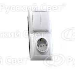 Лот: 12915046. Фото: 1. Блок ВОС БКВР-415 /2кл+Р с з/к... Электроустановочные изделия