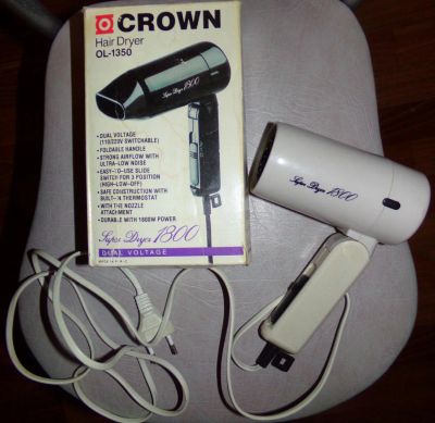 Лот: 6211298. Фото: 1. фен crown OL-1350. Укладка и стрижка волос, бритьё, эпиляция