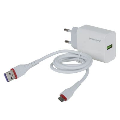 Лот: 24950325. Фото: 1. Зарядное_устройство - USB_3A... Зарядные устройства, блоки питания, адаптеры сетевые для смартфонов