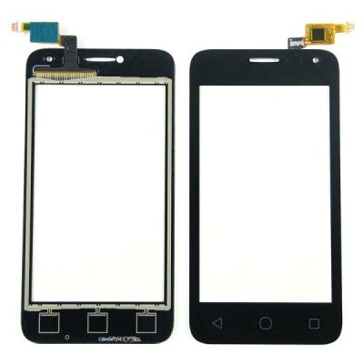 Лот: 12877002. Фото: 1. Тачскрин Alcatel OT-4024D Черный. Дисплеи, дисплейные модули, тачскрины