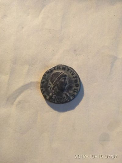 Лот: 14811917. Фото: 1. Античная монетка №3. Античные