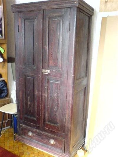 Лот: 567096. Фото: 1. старинный шкаф. Мебель