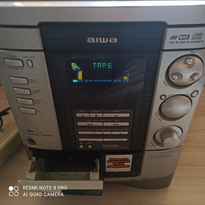 Лот: 19102252. Фото: 1. Музыкальный центр Aiwa nsx-sz... Музыкальные центры, магнитолы