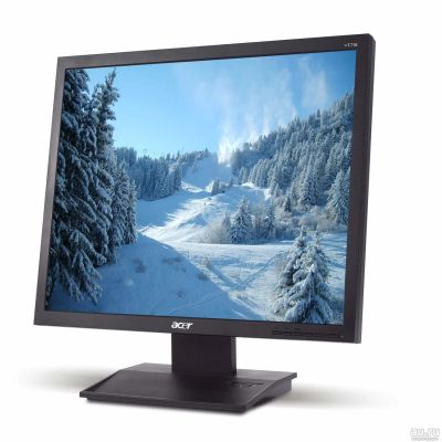 Лот: 17983697. Фото: 1. Монитор ЖК 17" Acer V173 б/у. ЖК-мониторы