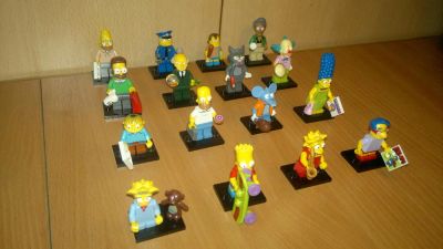 Лот: 6202211. Фото: 1. Лего Lego Minifigures The Simpsons. Конструкторы