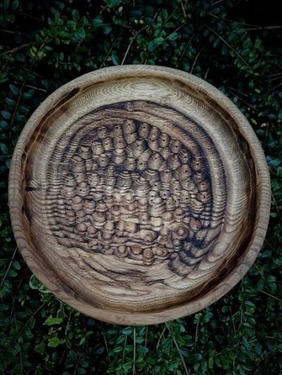 Лот: 13384916. Фото: 1. Этно-тарелка из Мирового дерева... Тарелки, блюда, салатники