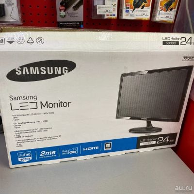 Лот: 16045562. Фото: 1. Монитор 24 дюйма Samsung LS24D300... ЖК-мониторы