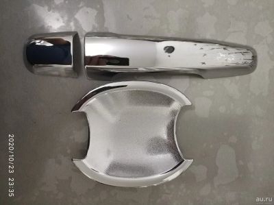 Лот: 16723841. Фото: 1. Накладки на дверные ручки Mitsubishi... Детали тюнинга