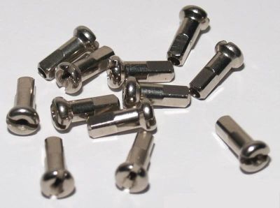 Лот: 12205967. Фото: 1. Ниппель DT латунь 2.0 x 12mm. Запчасти