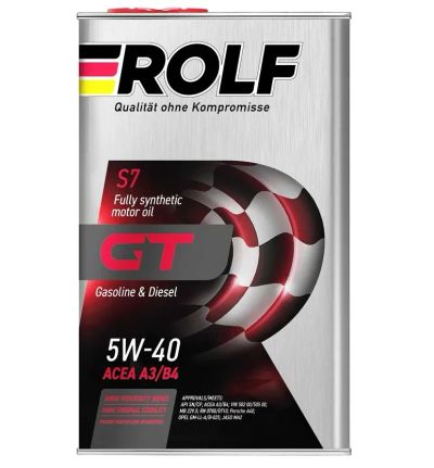 Лот: 25808136. Фото: 1. Масло моторное Rolf GT 5w40 SN... Масла, жидкости