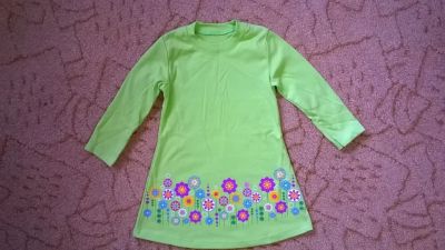Лот: 5337504. Фото: 1. Платье "Кубики" зеленое. Платья, сарафаны