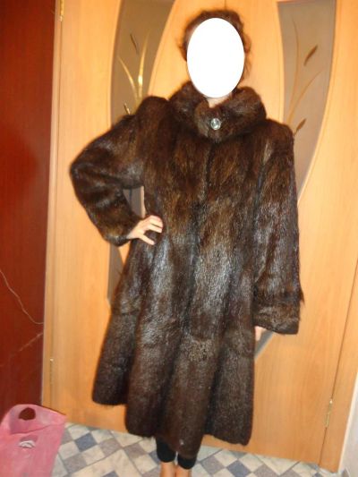 Лот: 1353204. Фото: 1. Шуба из меха нутрии. Верхняя одежда