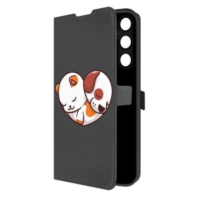 Лот: 25135642. Фото: 1. Чехол Krutoff Eco Book "Котёнок... Чехлы, бамперы