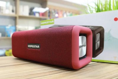 Лот: 17594800. Фото: 1. Hopestar T9 красный. Портативные, беспроводные колонки