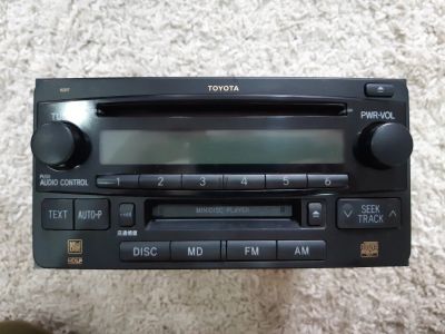 Лот: 12635483. Фото: 1. Штатная магнитола toyota. Автомагнитолы
