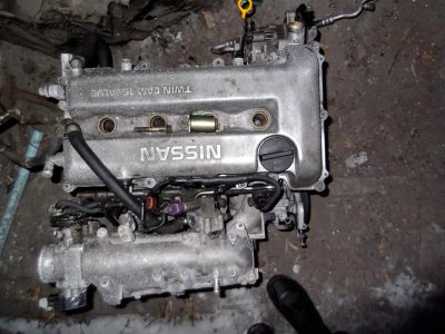 Лот: 3577386. Фото: 1. двигатель nissan SR20DE. Двигатель и элементы двигателя