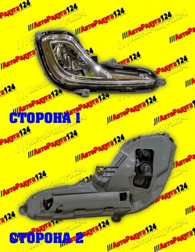 Лот: 19337703. Фото: 1. ПТФ Hyundai Solaris (2011-2014... Оптика и освещение