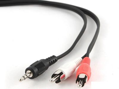 Лот: 13792545. Фото: 1. Кабель соединительный 3,5 Jack-3... Шнуры, кабели, разъёмы