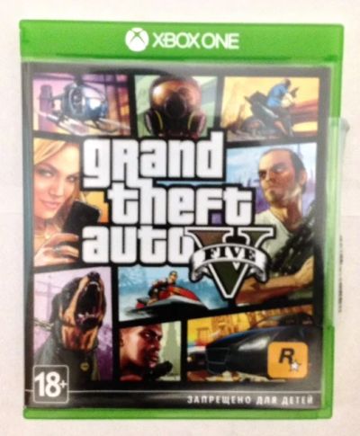 Лот: 6470765. Фото: 1. Диск GTA V (Grand Theft Auto 5... Игры для консолей