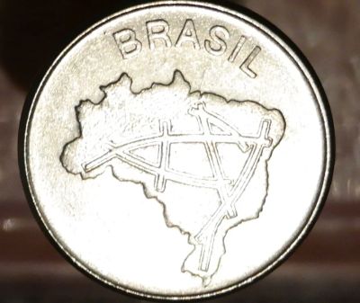 Лот: 8102816. Фото: 1. Экзотика с рубля (2243) Бразилия. Остальные страны