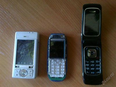 Лот: 1693951. Фото: 1. nokia 6555, nokia 1616-2, GSmart... Кнопочные мобильные телефоны