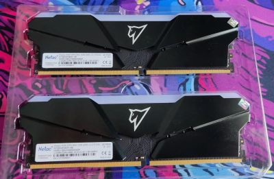 Лот: 20307606. Фото: 1. Netac Shadow DDR4 RGB [NTSRD4P36DP-16E... Оперативная память