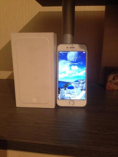 Лот: 4945540. Фото: 1. Apple Iphone 6 16GB Silver РСТ. Смартфоны