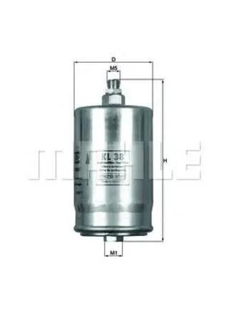 Лот: 18583047. Фото: 1. Фильтр топливный погружной mahle... Топливная система