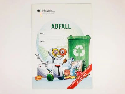 Лот: 23278092. Фото: 1. Abfall - Arbeitsheft fur Schulerinnen... Другое (литература, книги)